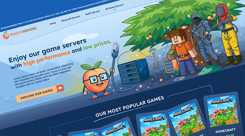 Peachy Servers